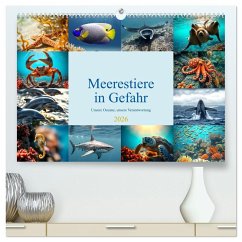 Meerestiere in Gefahr - Unsere Ozeane, unsere Verantwortung (hochwertiger Premium Wandkalender 2026 DIN A2 quer), Kunstdruck in Hochglanz Meerestiere in Gefahr - Unsere Ozeane, unsere Verantwortung (hochwertiger Premium Wandkalender 2026 DIN A2 quer), Kunstdruck in Hochglanz