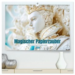 Magischer Papierzauber (hochwertiger Premium Wandkalender 2026 DIN A2 quer), Kunstdruck in Hochglanz