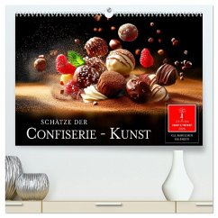 Schätze der Confiserie Kunst (hochwertiger Premium Wandkalender 2026 DIN A2 quer), Kunstdruck in Hochglanz