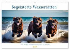 Cover Begeisterte Wasserratten (Wandkalender 2026 DIN A2 quer), CALVENDO Monatskalender