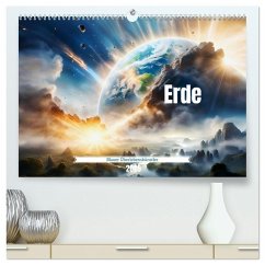 Erde - Blauer Überlebenskünstler (hochwertiger Premium Wandkalender 2026 DIN A2 quer), Kunstdruck in Hochglanz
