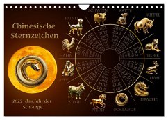 Cover Chinesische Sternzeichen (Wandkalender 2026 DIN A4 quer), CALVENDO Monatskalender