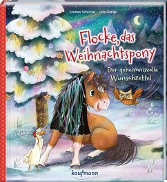 Cover Flocke, das Weihnachtspony - Der geheimnisvolle Wunschzettel