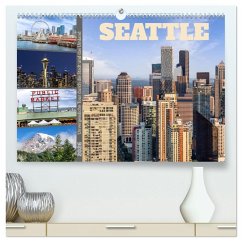 SEATTLE Unvergessliche Tour durch die Stadt und das Umland (hochwertiger Premium Wandkalender 2026 DIN A2 quer), Kunstdruck in Hochglanz
