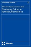 Einwirkung Dritter in Familienunternehmen Einwirkung Dritter in Familienunternehmen