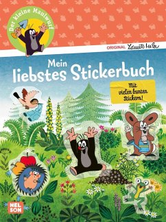 Der kleine Maulwurf: Mein liebstes Stickerbuch Cover Der kleine Maulwurf: Mein liebstes Stickerbuch