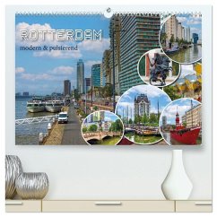 Cover Rotterdam - modern und pulsierend (hochwertiger Premium Wandkalender 2026 DIN A2 quer), Kunstdruck in Hochglanz