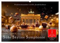 Süße Skyline Symphonie (Wandkalender 2026 DIN A2 quer), CALVENDO Monatskalender