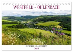 Cover Westfeld-Ohlenbach im Wechsel der Jahreszeiten (Tischkalender 2026 DIN A5 quer), CALVENDO Monatskalender
