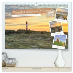 Wunderschönes Amrum (hochwertiger Premium Wandkalender 2026 DIN A2 quer), Kunstdruck in Hochglanz