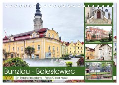Cover Bunzlau - Boleslawiec - Ein Stadtspaziergang (Tischkalender 2026 DIN A5 quer), CALVENDO Monatskalender