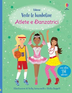 Cover Atlete e danzatrici. Con adesivi