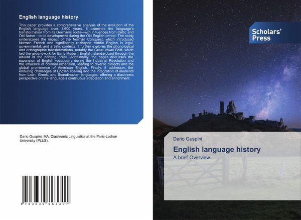 English language history