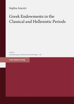 Cover Greek Endowments in the Classical and Hellenistic Periods (eBook, PDF)