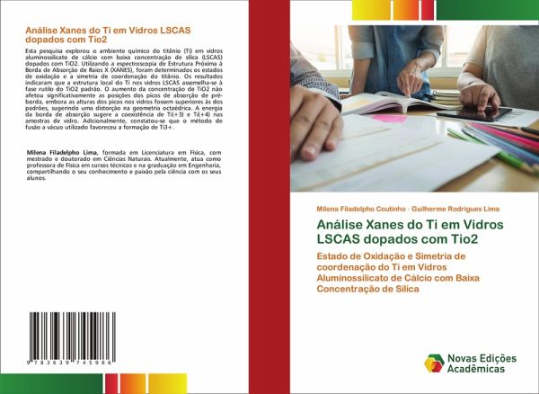 Análise Xanes do Ti em Vidros LSCAS dopados com Tio2