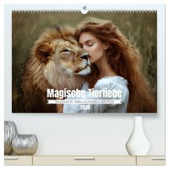 Magische Tierliebe (hochwertiger Premium Wandkalender 2026 DIN A2 quer), Kunstdruck in Hochglanz Magische Tierliebe (hochwertiger Premium Wandkalender 2026 DIN A2 quer), Kunstdruck in Hochglanz