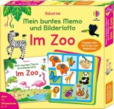 Mein buntes Memo und Bilderlotto: Im Zoo