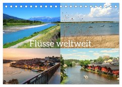 Flüsse weltweit (Tischkalender 2026 DIN A5 quer), CALVENDO Monatskalender Flüsse weltweit (Tischkalender 2026 DIN A5 quer), CALVENDO Monatskalender