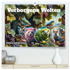 Cover Verborgene Welten: Arkanum der mystischen Tierwesen (hochwertiger Premium Wandkalender 2026 DIN A2 quer), Kunstdruck in Hochglanz