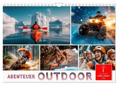 Abenteuer Outdoor (Wandkalender 2026 DIN A4 quer), CALVENDO Monatskalender