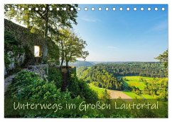 Cover Unterwegs im Großen Lautertal (Tischkalender 2026 DIN A5 quer), CALVENDO Monatskalender