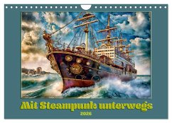Mit Steampunk unterwegs (Wandkalender 2026 DIN A4 quer), CALVENDO Monatskalender Mit Steampunk unterwegs (Wandkalender 2026 DIN A4 quer), CALVENDO Monatskalender