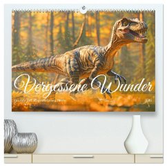 Vergessene Wunder - Ein Jahr mit ausgestorbenen Tieren (hochwertiger Premium Wandkalender 2026 DIN A2 quer), Kunstdruck in Hochglanz