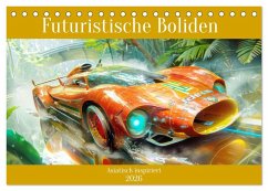 Futuristische Boliden - Asiatisch inspiriert (Tischkalender 2026 DIN A5 quer), CALVENDO Monatskalender Futuristische Boliden - Asiatisch inspiriert (Tischkalender 2026 DIN A5 quer), CALVENDO Monatskalender