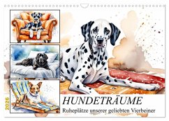 Hundeträume (Wandkalender 2026 DIN A3 quer), CALVENDO Monatskalender Cover Hundeträume (Wandkalender 2026 DIN A3 quer), CALVENDO Monatskalender