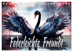 Cover Federleichte Freunde (Tischkalender 2026 DIN A5 quer), CALVENDO Monatskalender