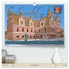 Cover Salzwedel zur Kaiserzeit in Farbe - Fotos restauriert und koloriert (hochwertiger Premium Wandkalender 2026 DIN A2 quer), Kunstdruck in Hochglanz