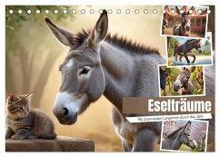 Cover Eselträume (Tischkalender 2026 DIN A5 quer), CALVENDO Monatskalender