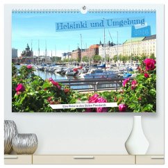 Helsinki und Umgebung - Eine Reise in den Süden Finnlands (hochwertiger Premium Wandkalender 2026 DIN A2 quer), Kunstdruck in Hochglanz