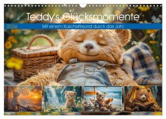 Abenteuer eines Taddybären (Wandkalender 2026 DIN A3 quer), CALVENDO Monatskalender Abenteuer eines Taddybären (Wandkalender 2026 DIN A3 quer), CALVENDO Monatskalender
