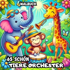 Cover TIERE ORCHESTER Malbuch