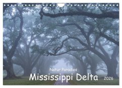 Natur Paradies Mississippi Delta (Wandkalender 2026 DIN A4 quer), CALVENDO Monatskalender