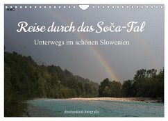 Cover Reise durch das Soca-Tal - Unterwegs im schönen Slowenien (Wandkalender 2026 DIN A4 quer), CALVENDO Monatskalender