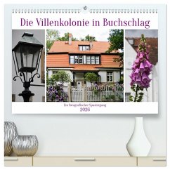 Cover Die Villenkolonie in Buchschlag (hochwertiger Premium Wandkalender 2026 DIN A2 quer), Kunstdruck in Hochglanz