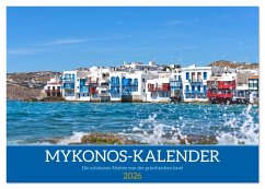 Cover Griechenland - Mykonos Kalender (Tischkalender 2026 DIN A5 quer), CALVENDO Monatskalender