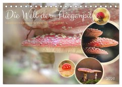 Die Welt der Fliegenpilze (Tischkalender 2026 DIN A5 quer), CALVENDO Monatskalender