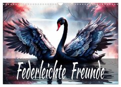 Cover Federleichte Freunde (Wandkalender 2026 DIN A3 quer), CALVENDO Monatskalender