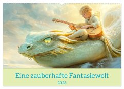 Eine zauberhafte Fantasiewelt (Wandkalender 2026 DIN A2 quer), CALVENDO Monatskalender