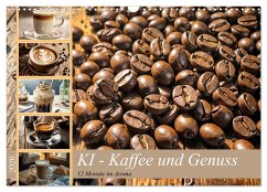 KI - Kaffee und Genuss 12 Monate im Aroma (Wandkalender 2026 DIN A3 quer), CALVENDO Monatskalender KI - Kaffee und Genuss 12 Monate im Aroma (Wandkalender 2026 DIN A3 quer), CALVENDO Monatskalender