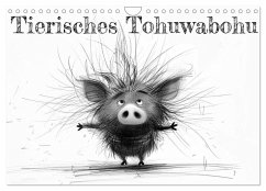 Cover Tierisches Tohuwabohu (Wandkalender 2026 DIN A4 quer), CALVENDO Monatskalender