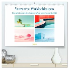 Cover Verzerrte Wirklichkeiten (hochwertiger Premium Wandkalender 2026 DIN A2 quer), Kunstdruck in Hochglanz