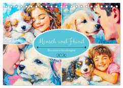 Mensch und Hund. Herzensverbindungen (Tischkalender 2026 DIN A5 quer), CALVENDO Monatskalender Mensch und Hund. Herzensverbindungen (Tischkalender 2026 DIN A5 quer), CALVENDO Monatskalender