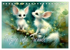 Pelzige süße Freunde (Tischkalender 2026 DIN A5 quer), CALVENDO Monatskalender