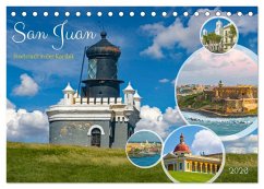 Cover San Juan - Inselstadt in der Karibik (Tischkalender 2026 DIN A5 quer), CALVENDO Monatskalender