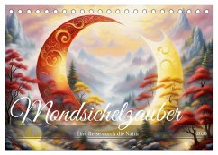Mondsichelzauber Eine Reise durch die Natur (Tischkalender 2026 DIN A5 quer), CALVENDO Monatskalender