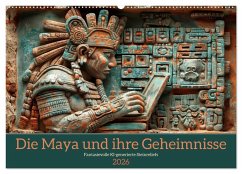 Die Maya und ihre Geheimnisse (Wandkalender 2026 DIN A2 quer), CALVENDO Monatskalender Cover Die Maya und ihre Geheimnisse (Wandkalender 2026 DIN A2 quer), CALVENDO Monatskalender